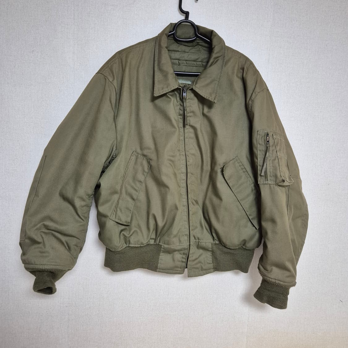 90's 미군 동계형 오리지널 CVC 탱커자켓 L/S (라지숏) 상품이미지1