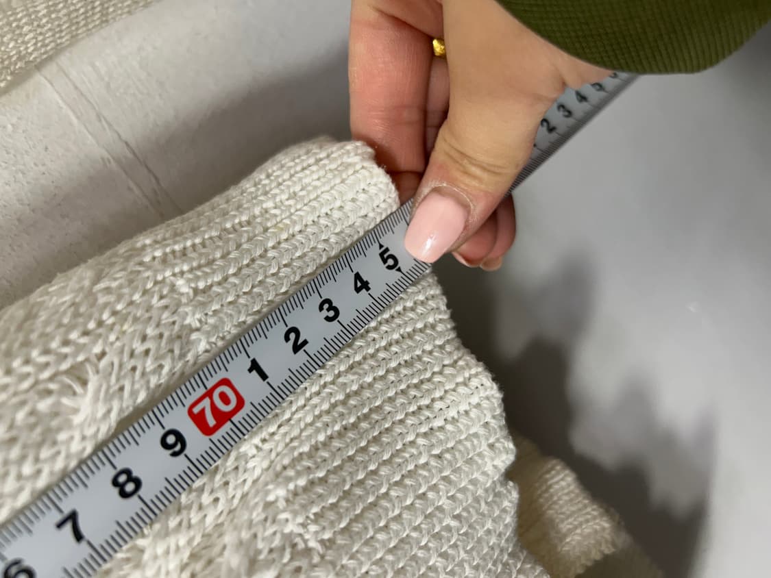 랄프로렌 폴로 여성 화이트 가디건 니트 S  상품이미지6