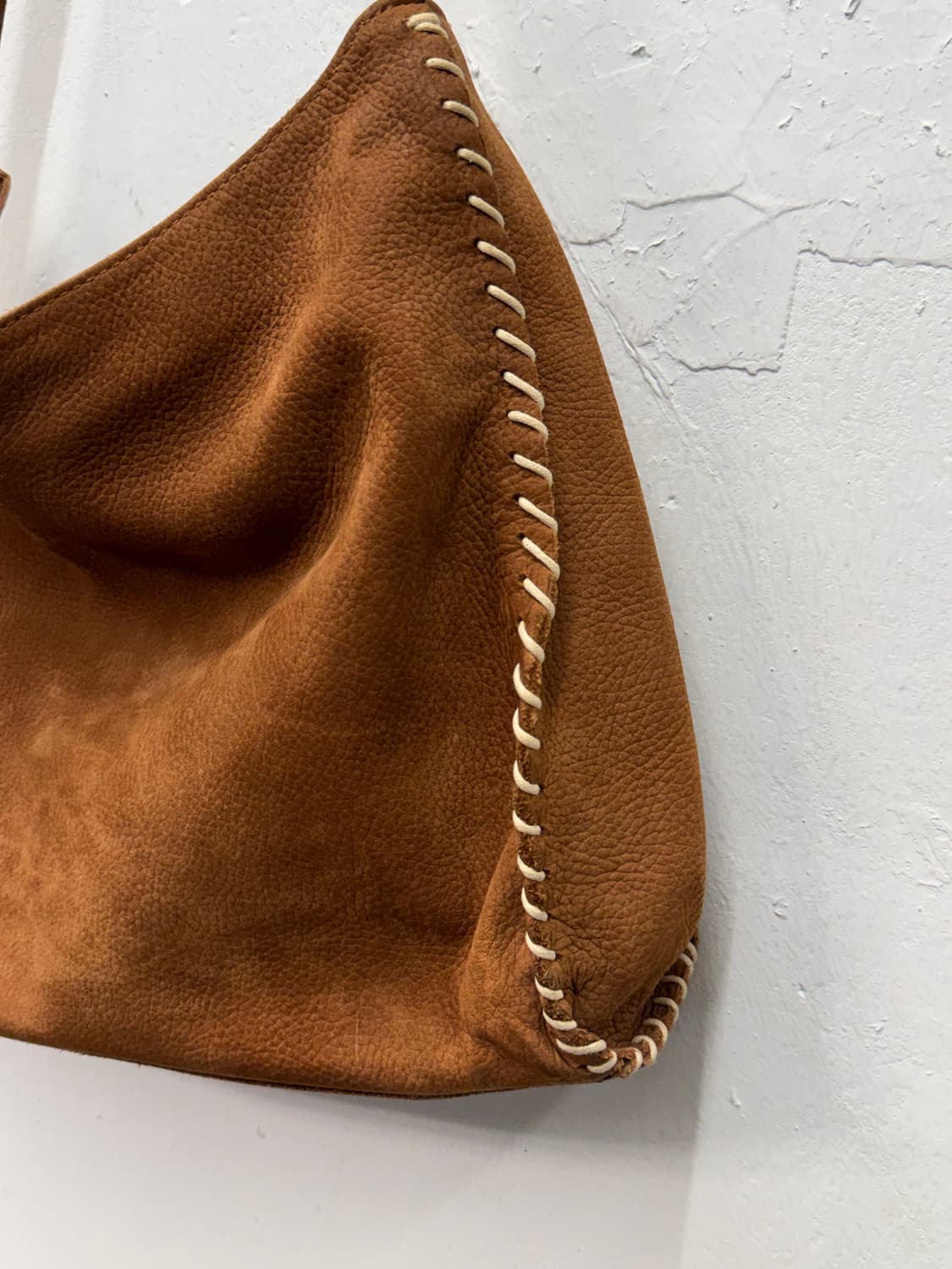 Italy Stitch Leather Hobo Bag 상품이미지3
