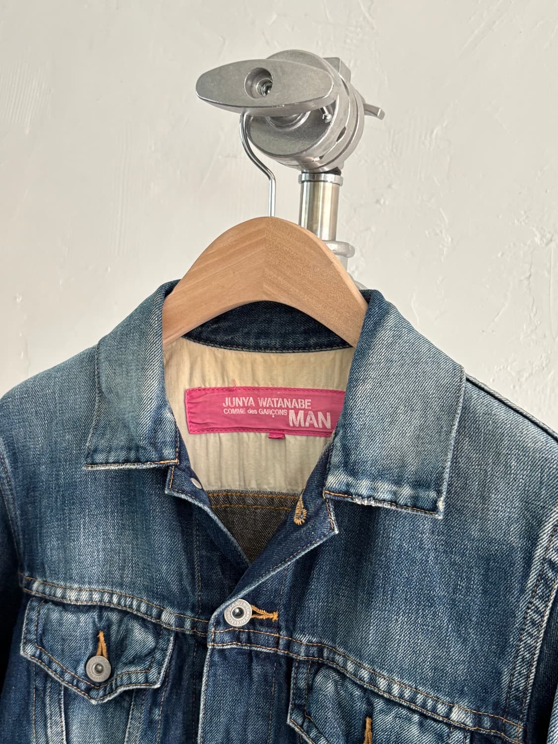 Junya Watanabe Man 준야와타나베 맨 워시드 데님 자켓 상품이미지3