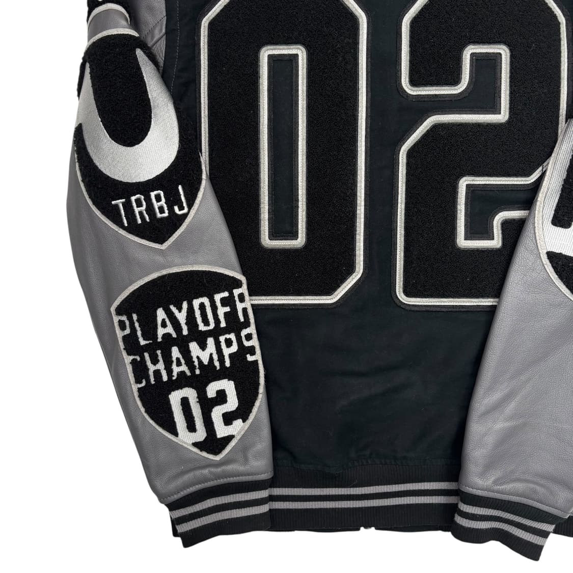 트루 릴리전 몰스킨 레더 바시티 자켓 S 상품이미지6