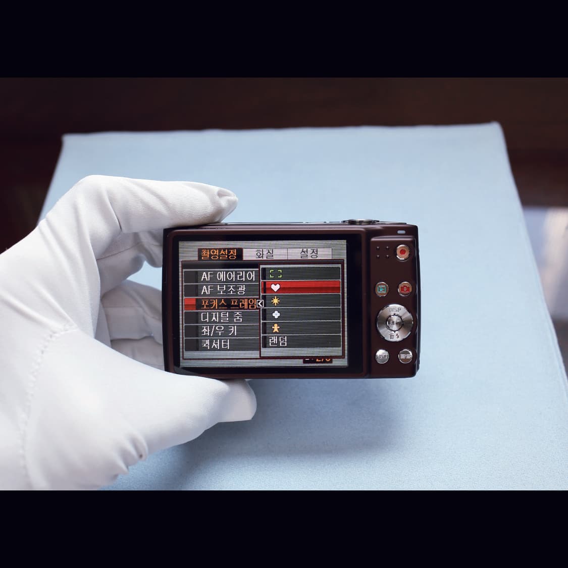 레어<민트급><한글> 카시오 엑슬림 z450 브라운 빈티지 디카 상품이미지7