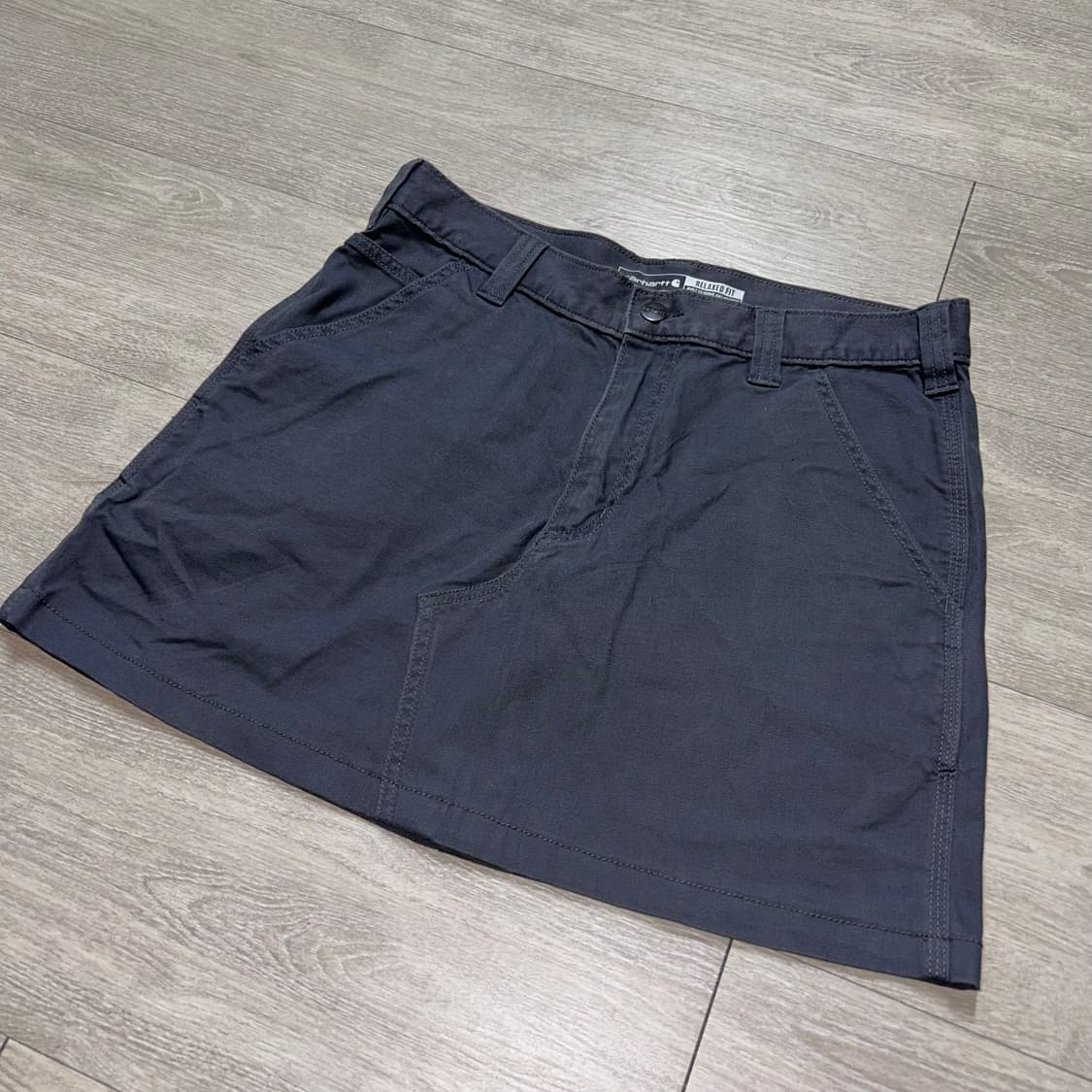 차콜 칼하트 스커트 상품이미지3