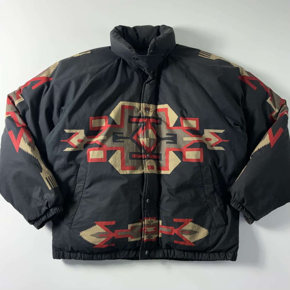 Polo  폴로 랄프로렌 80,s 나바호 패턴 아즈텍다운 푸퍼 자켓  상품이미지1