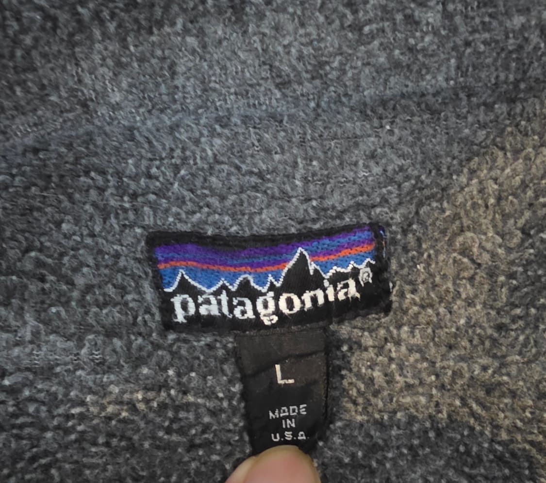 [L] 90s 빈티지 USA 파타고니아 신칠라 쉴드 레드 자켓 트래쉬드 상품이미지10