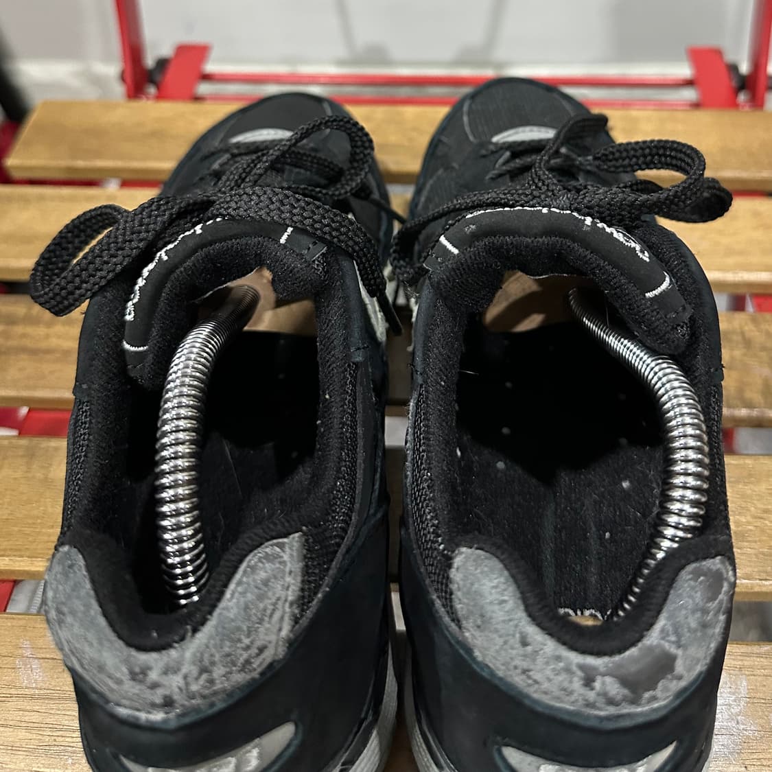 UK5) 뉴발란스 운동화 남녀 공용 신발 991 UK 블랙 스웨이드 상품이미지6
