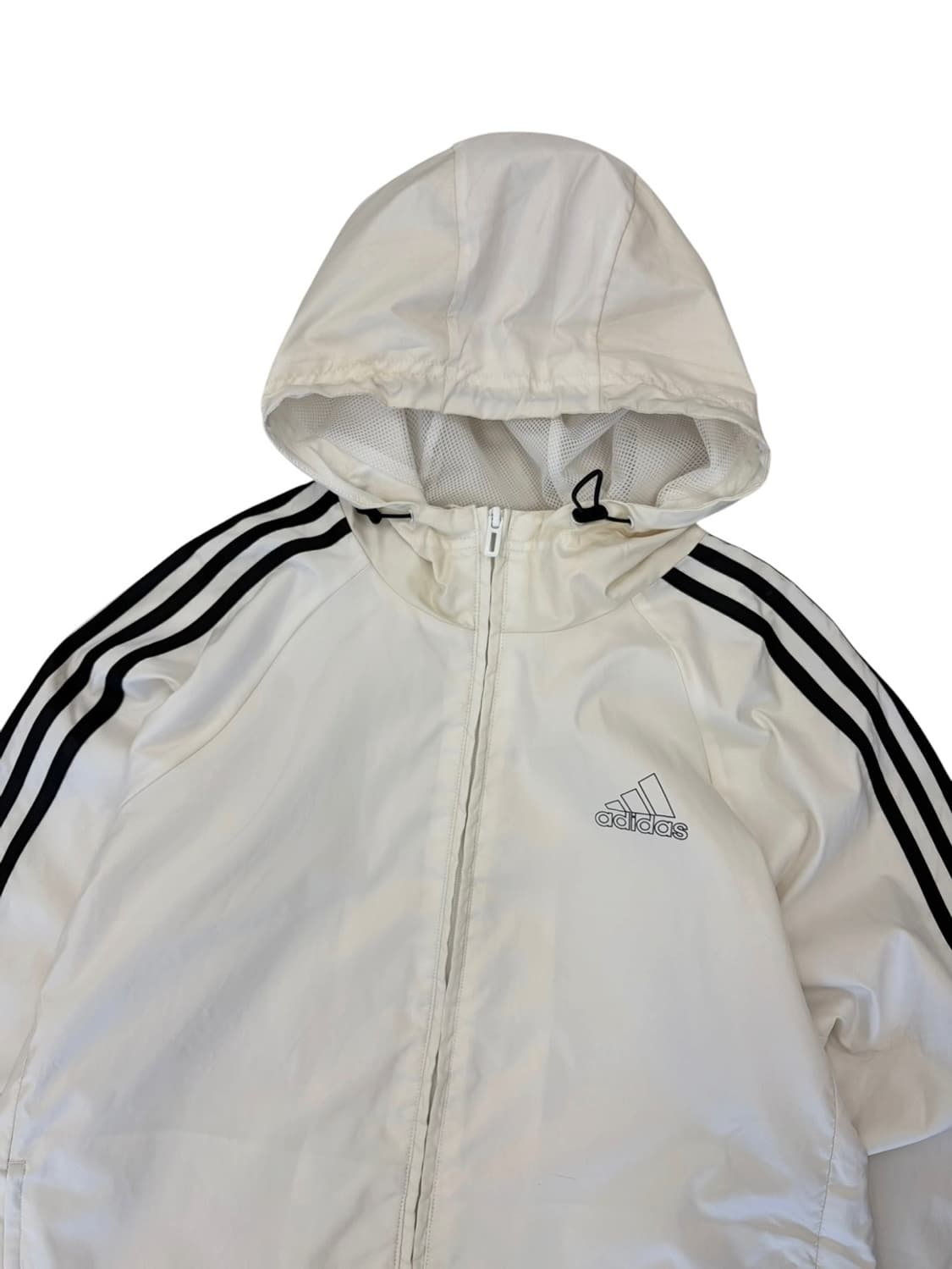 아디다스 후드 바람막이 화이트 (L) 상품이미지2