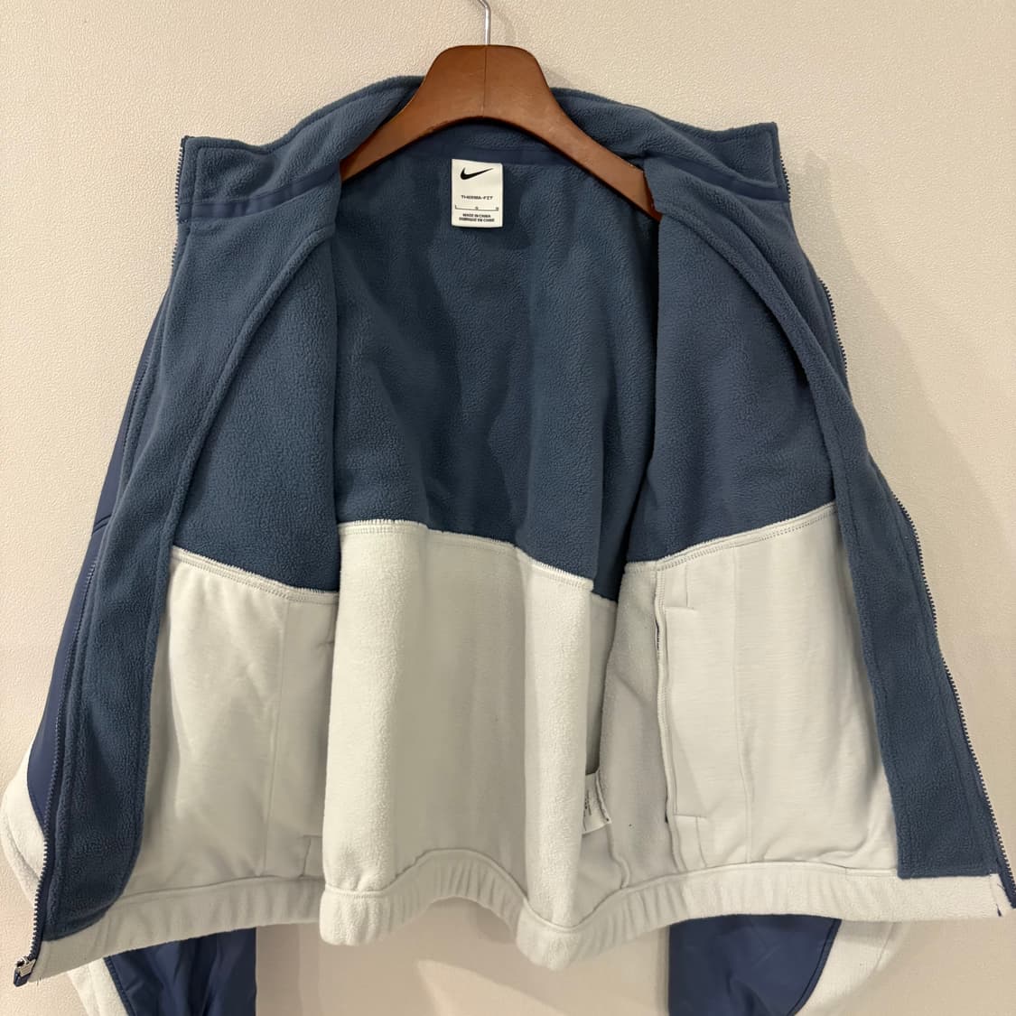 나이키 투톤 플리스 블루종 자켓 L90 상품이미지8