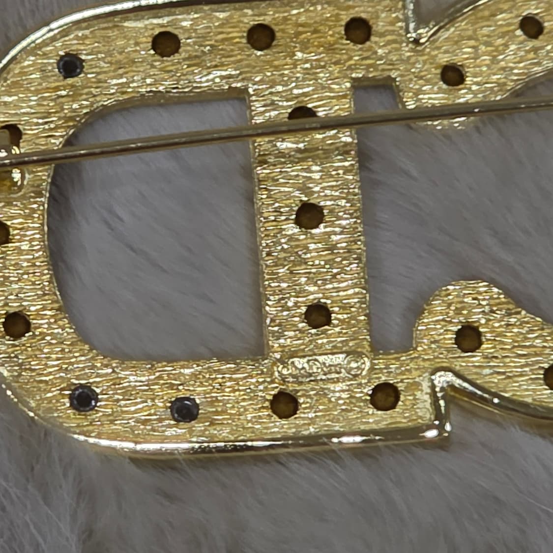 크리스챤 디올 빈티지 CD 로고 브로치 (독일 제조/박스포함) 상품이미지5