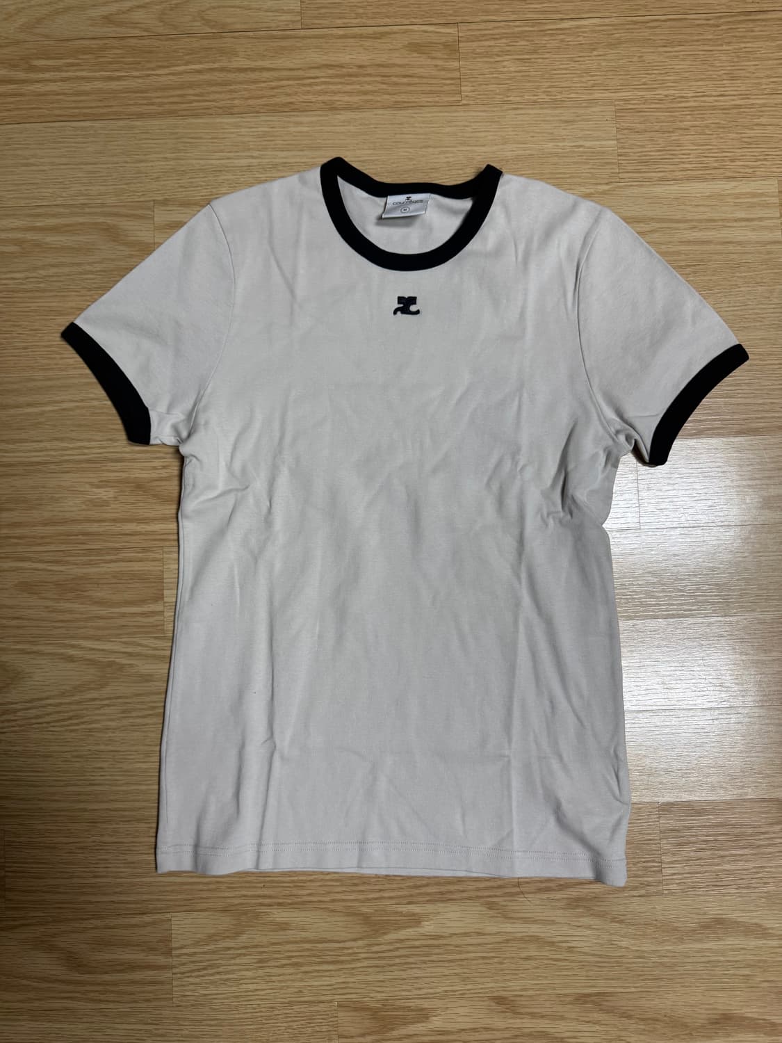 꾸레쥬 T-SHIRTS REEDITION CONTRAST 상품이미지1