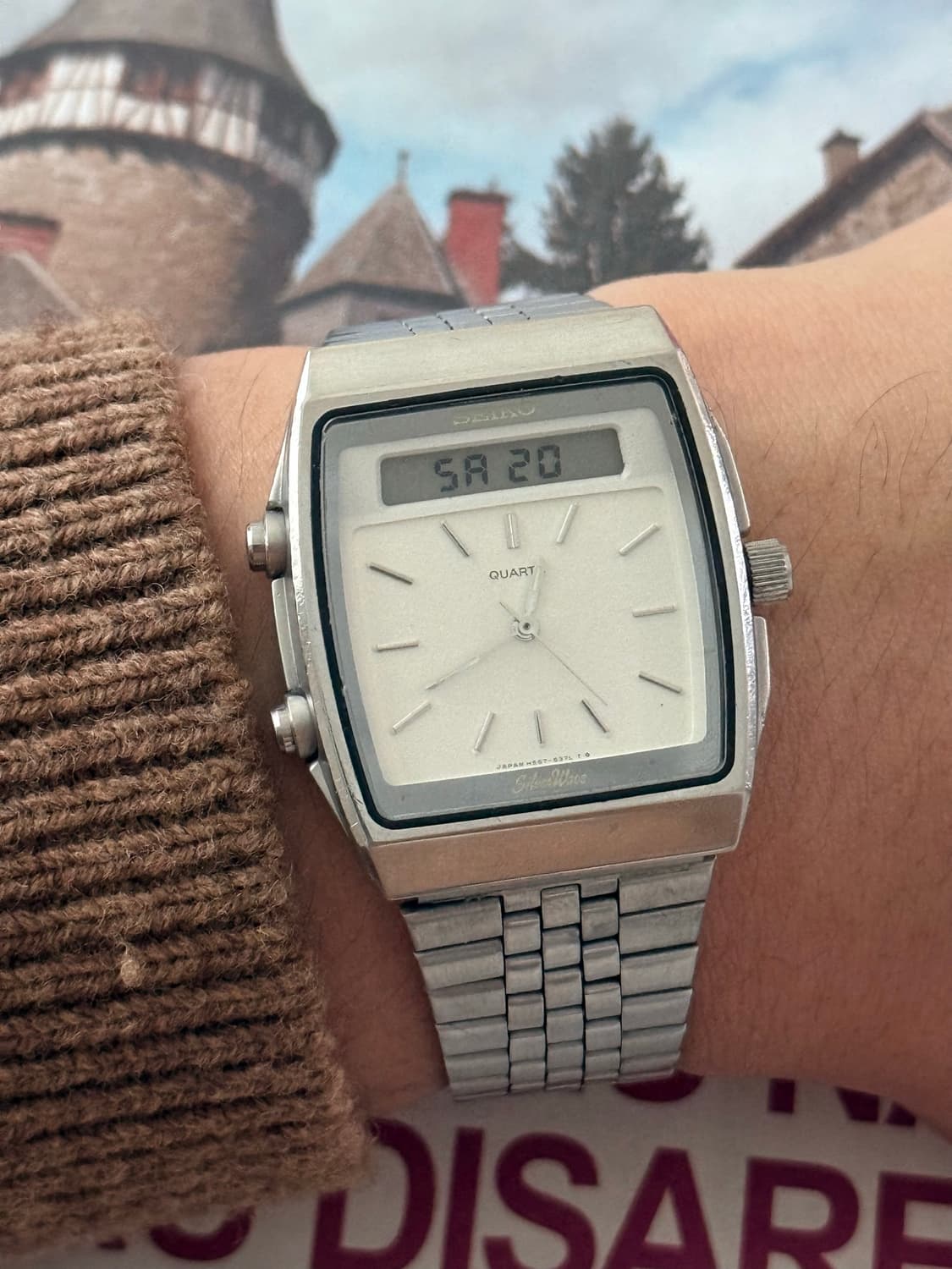 Seiko 세이코 쿼츠 SilverWave 아니디지 1982 상품이미지8