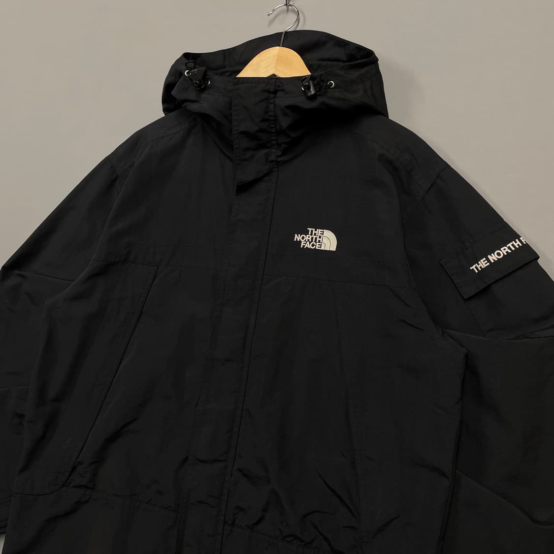 노스페이스 후드 바람막이 블랙 95 [051404] 상품이미지3