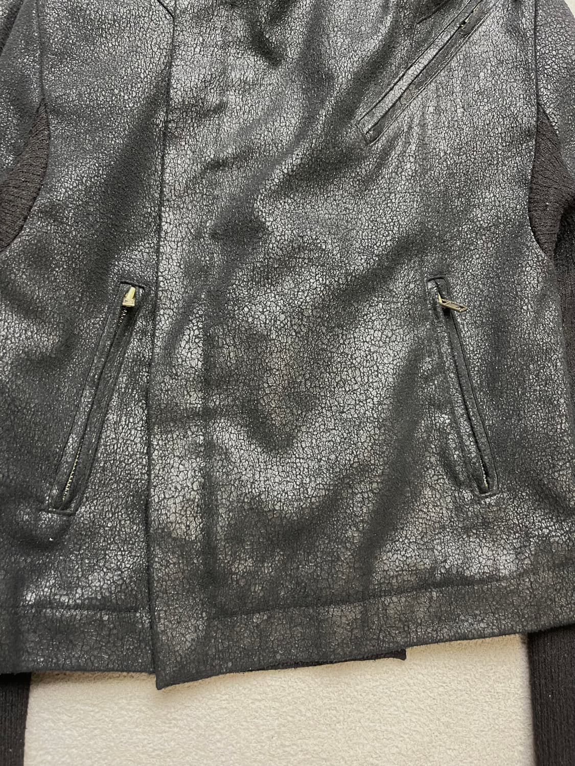 [34] MQUEEN 하이넥 자켓 - 여성 상품이미지8