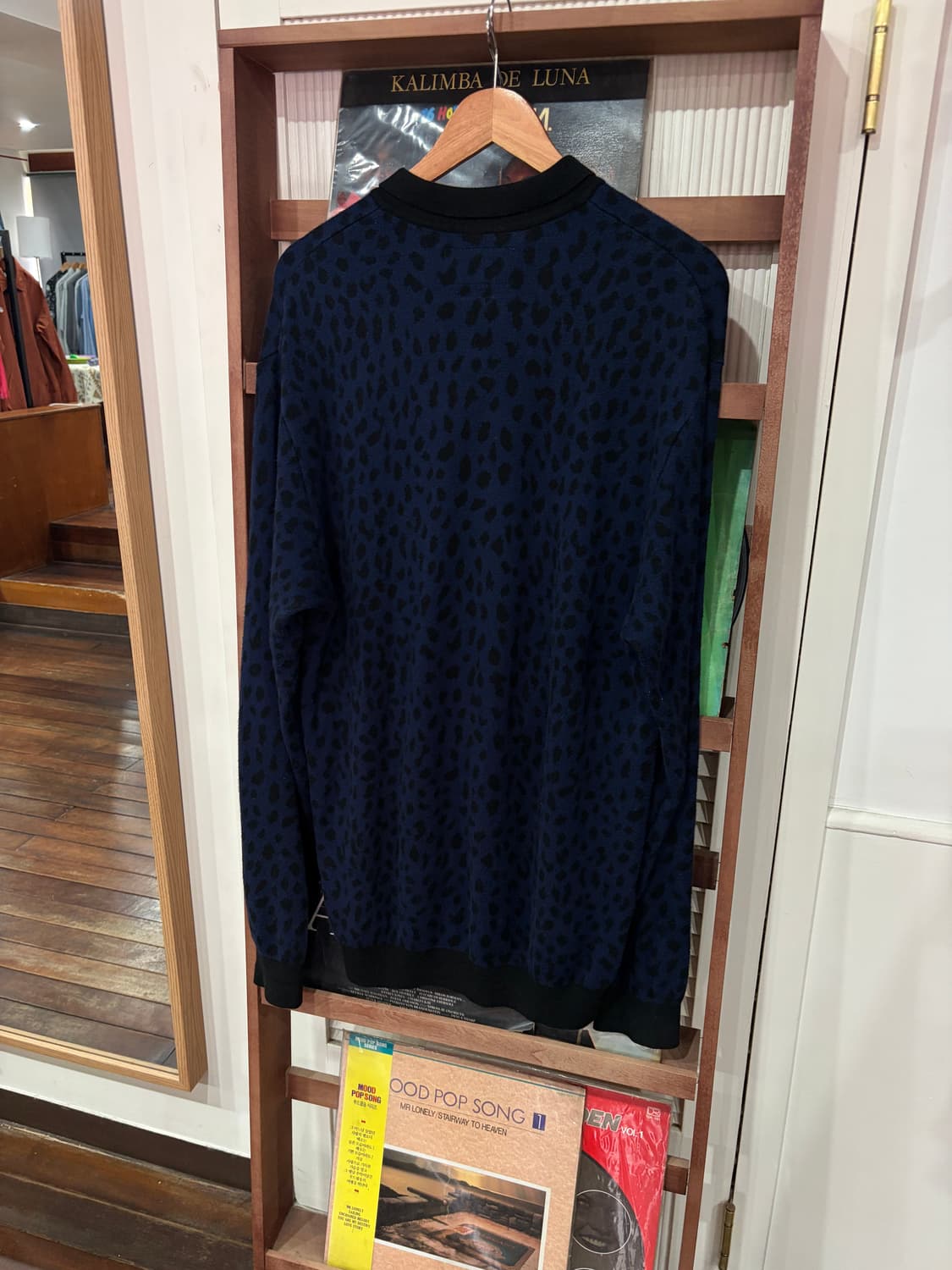 J48 와코마리아 레오파드 자카드 폴로 셔츠  상품이미지6