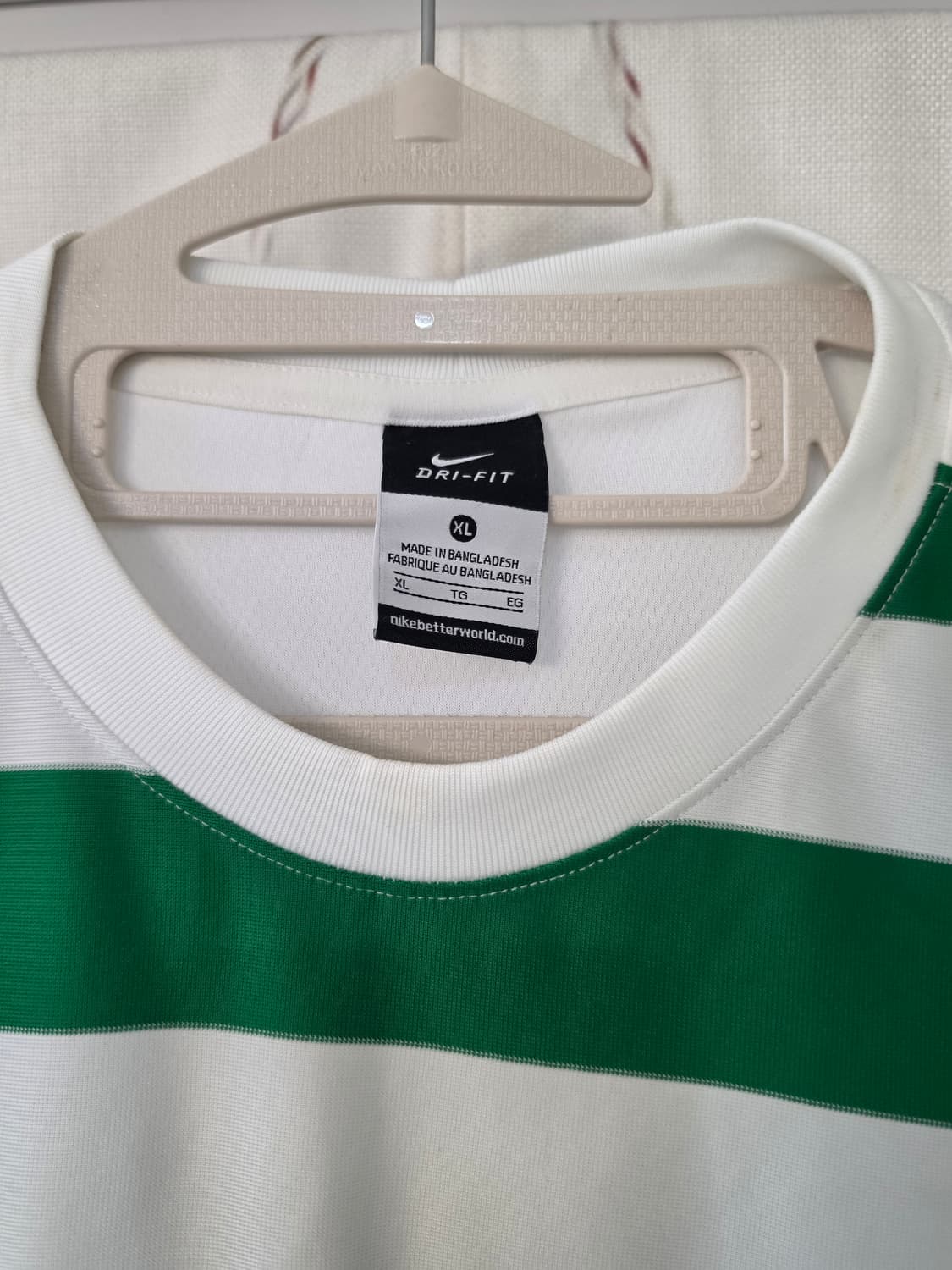 XL)나이키 화이트 그린 스프라이트 어센틱기능성 티셔츠 상품이미지3