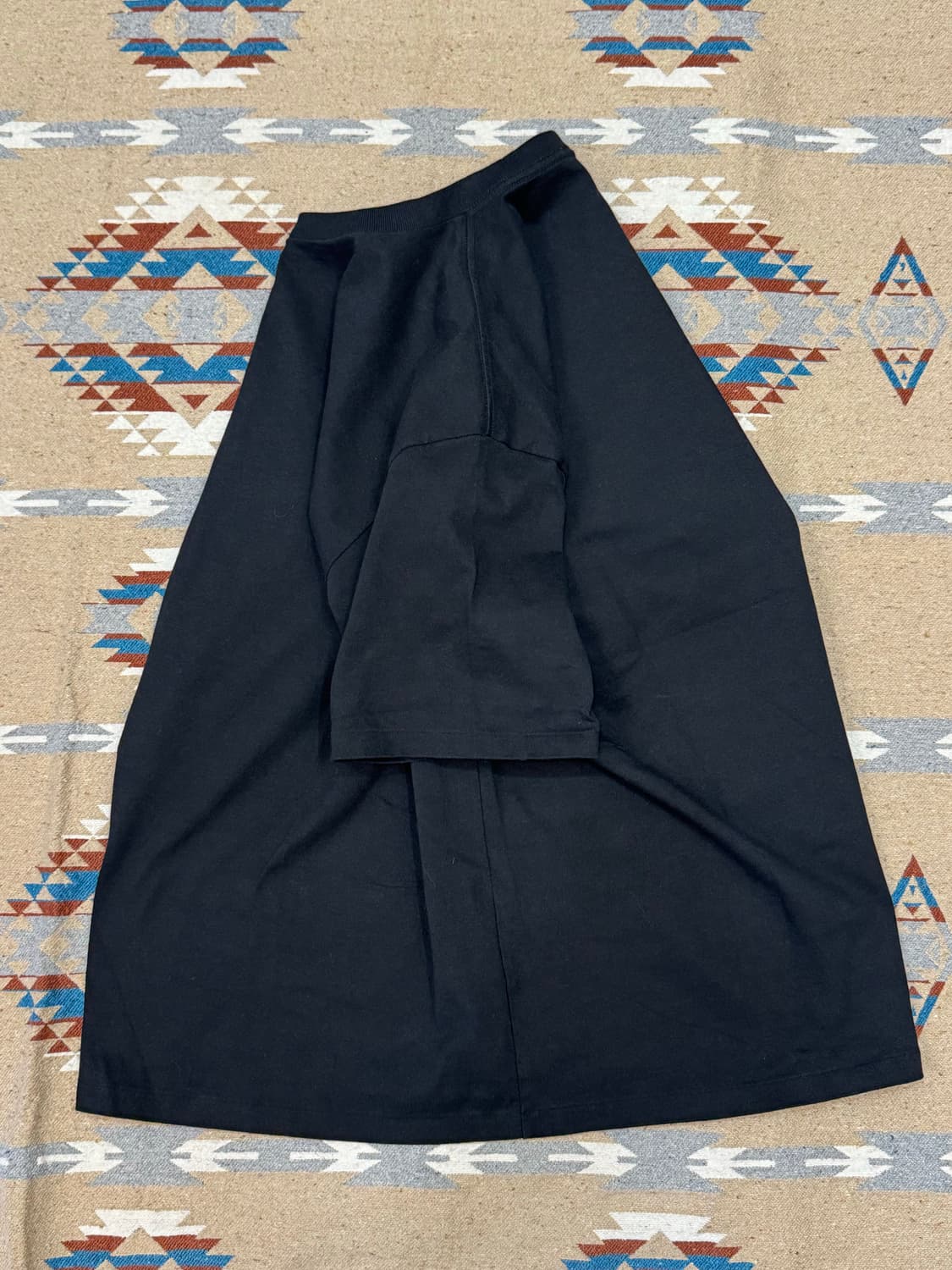 [2] 아프레쎄 헤비 웨잇 티셔츠 블랙 25SS 상품이미지6