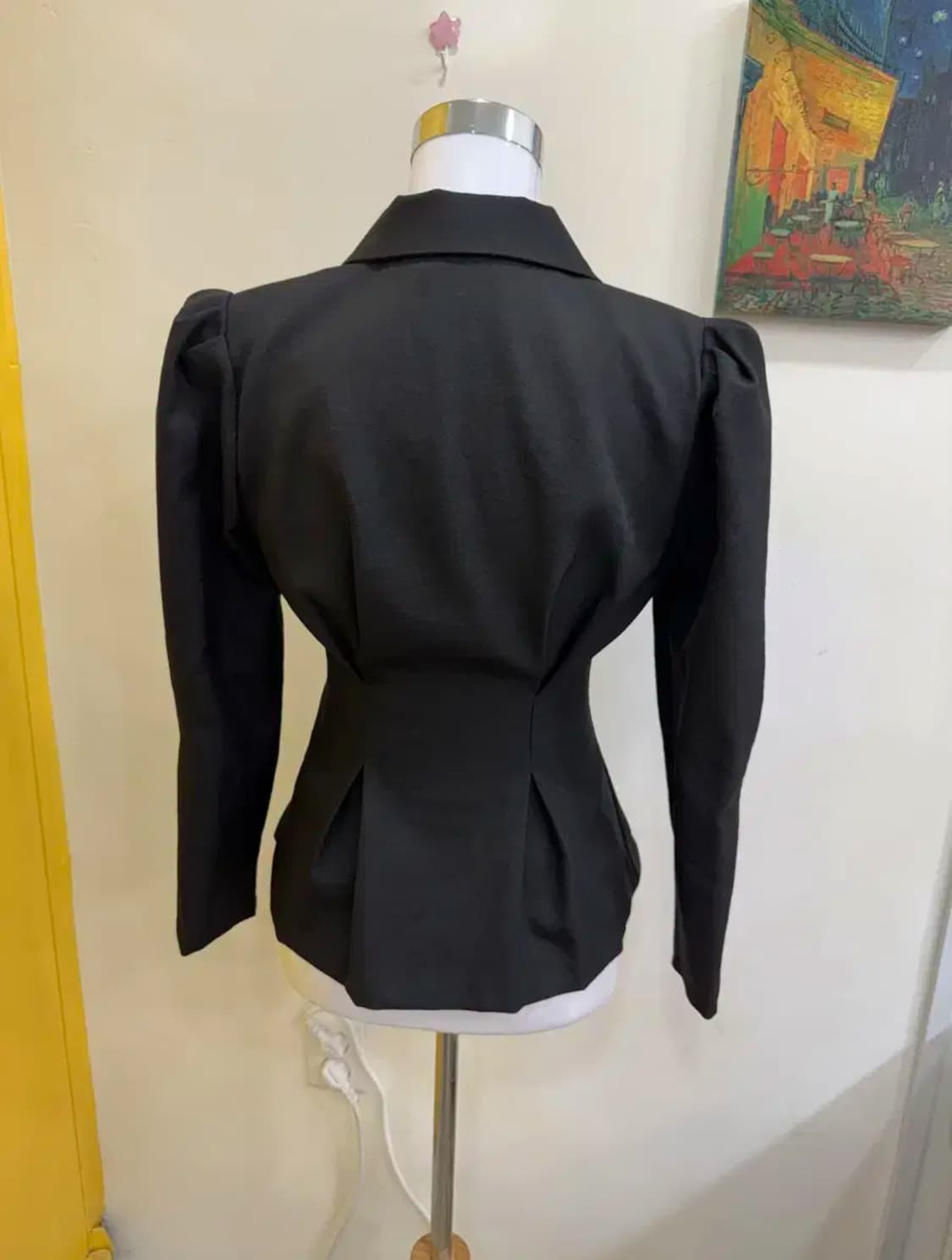 vtg 블랙 여성 자켓 상품이미지3