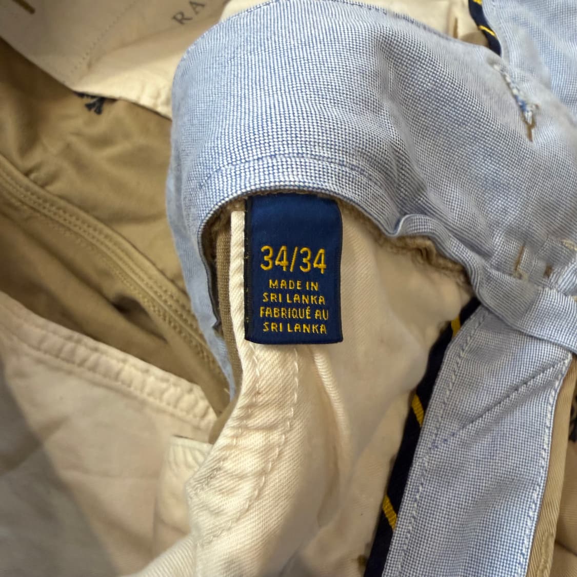 폴로 랄프로렌 스컬 자수 치노팬츠 상품이미지4