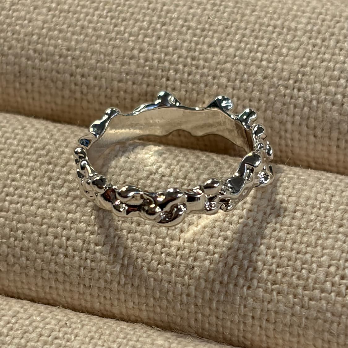 새상품 여성 신주 불규칙 반지  상품이미지8