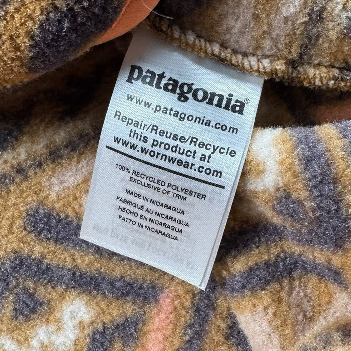 21FW 파타고니아 신칠라 스냅-T 아즈텍 패턴 상품이미지3