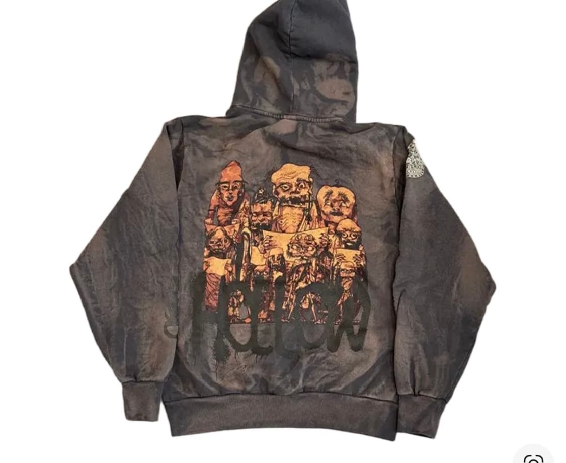 트래비스 스캇 캑터스 잭 프라그먼트 할로우 후드 상품이미지3