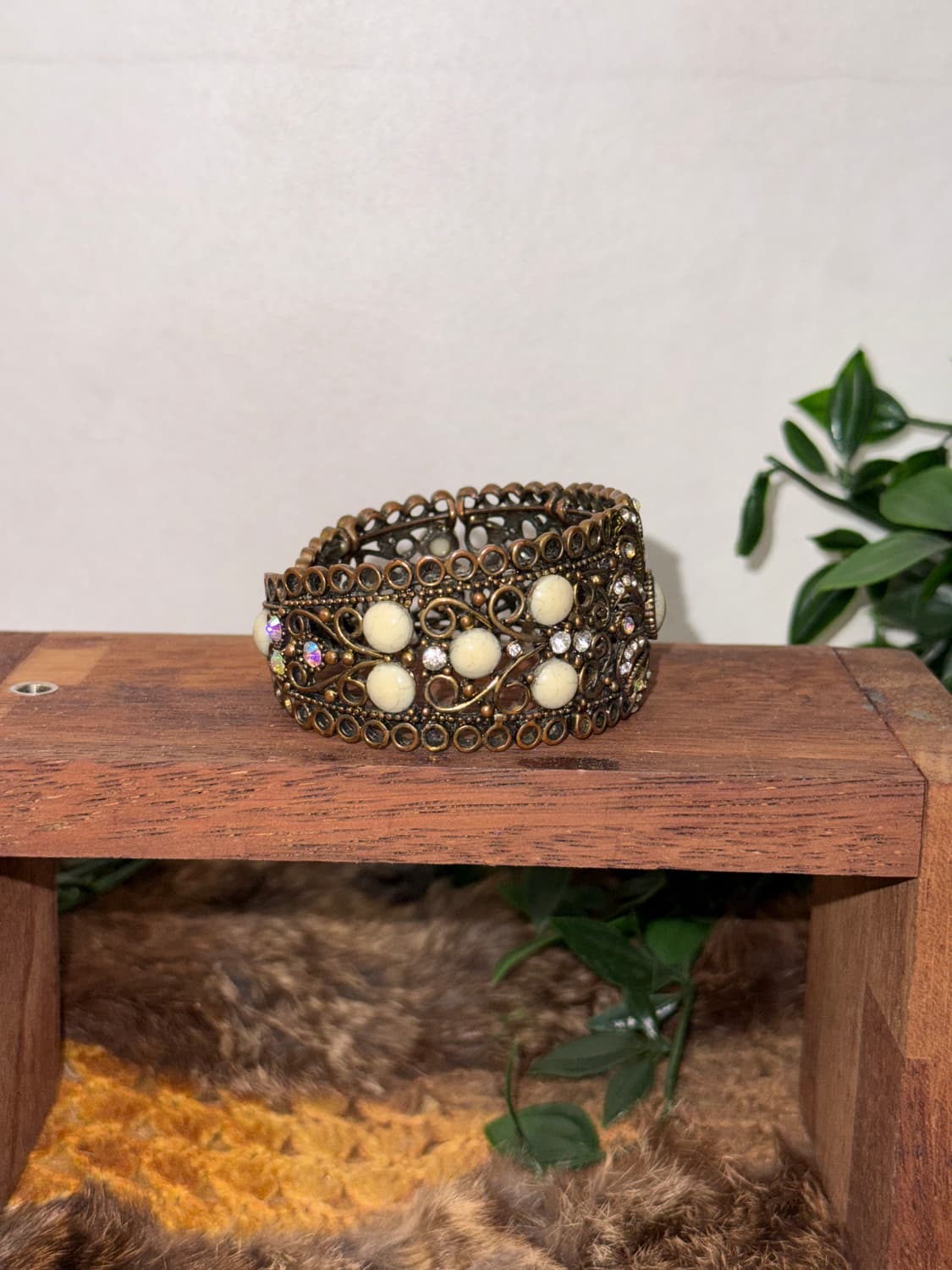 Antique bold fairy cubic bangle 상품이미지2