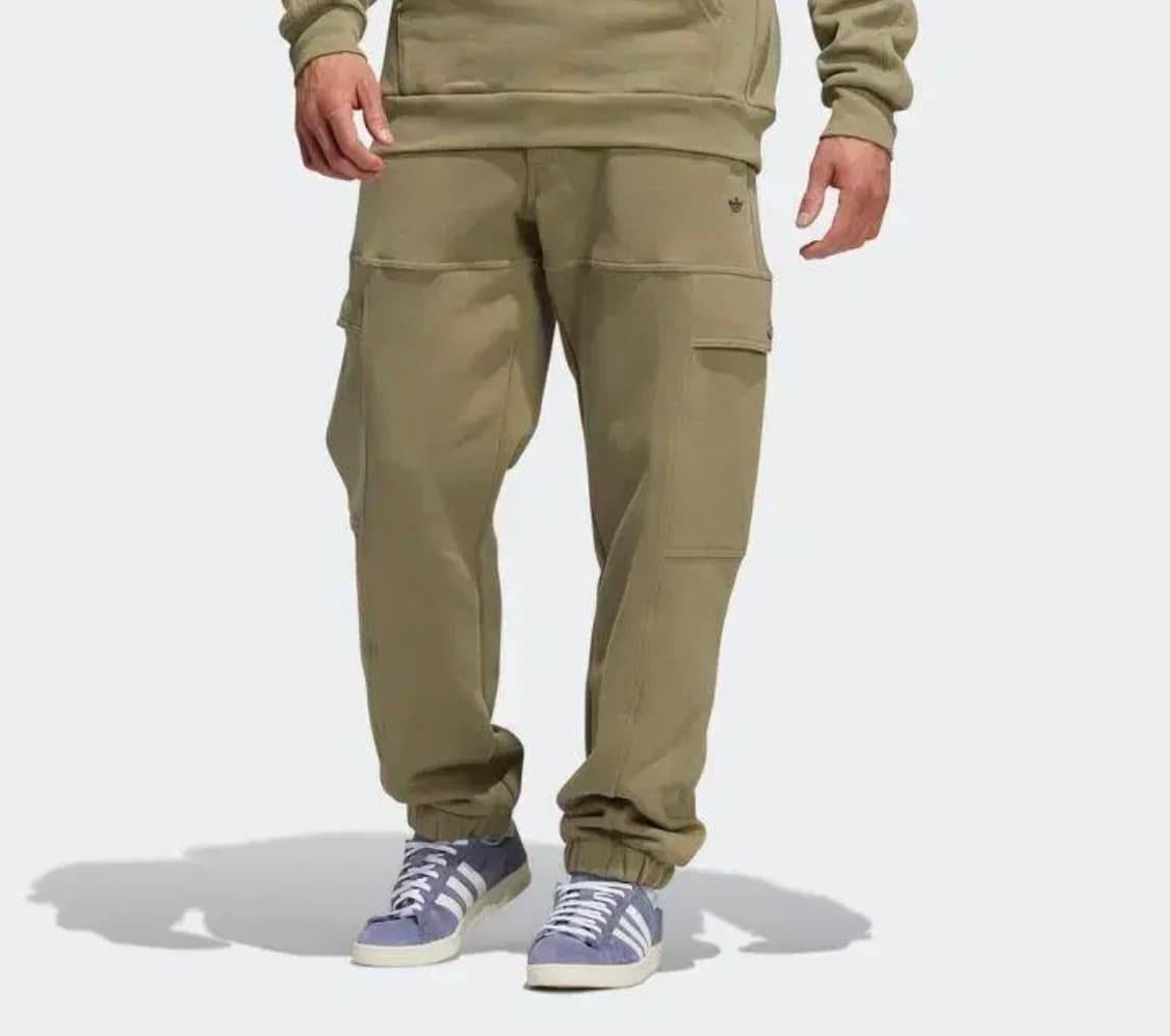 [M]아디다스 헤비웨이트 카고 트레이닝 팬츠/옅은카키 상품이미지2