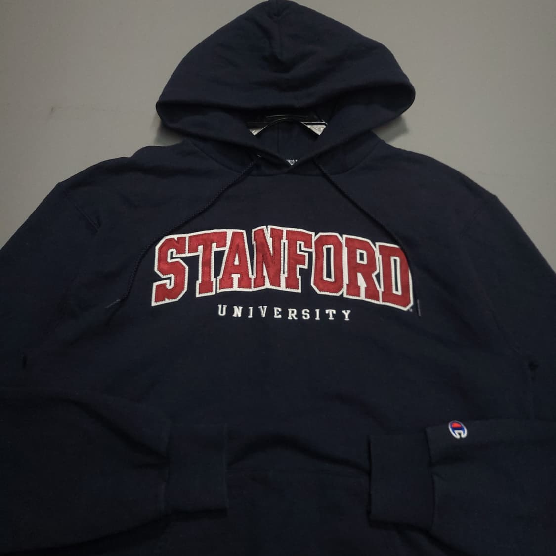 챔피온 스탠포드 후드티m 네이비 상품이미지2