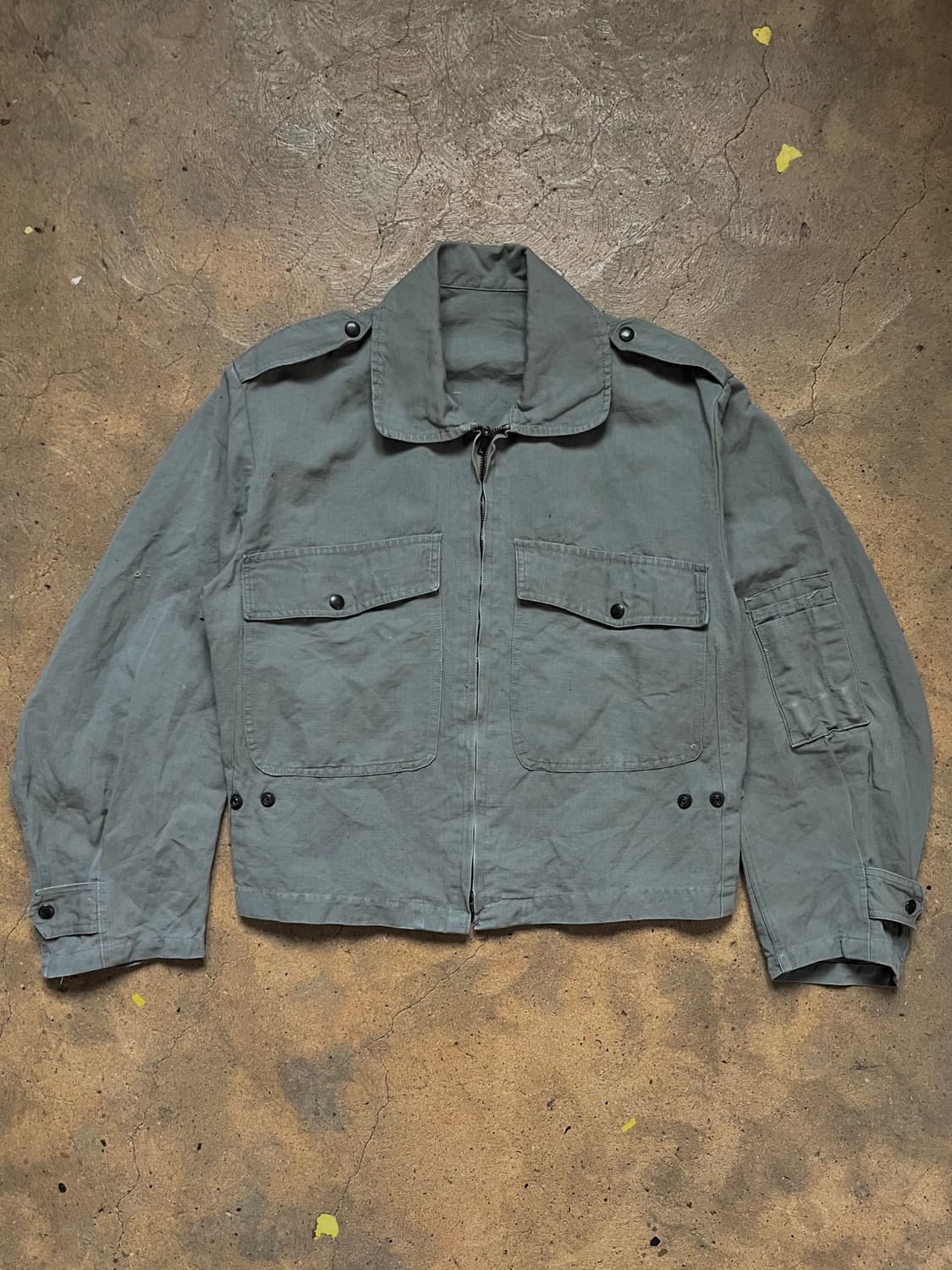 70s 이탈리아군 오리지널 플라이트 자켓 상품이미지1