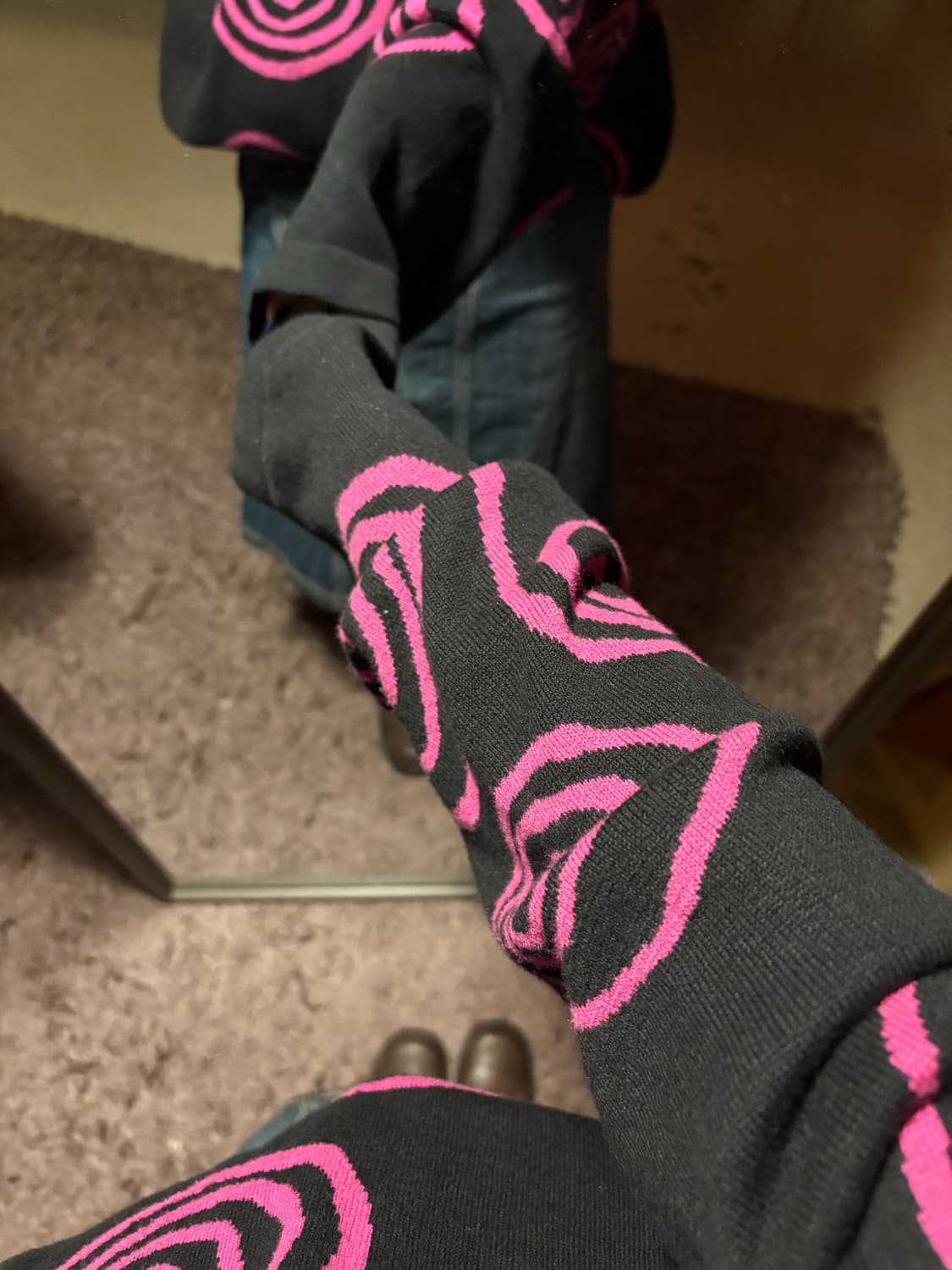 스투시 트위스티드 스월 니트 상품이미지4