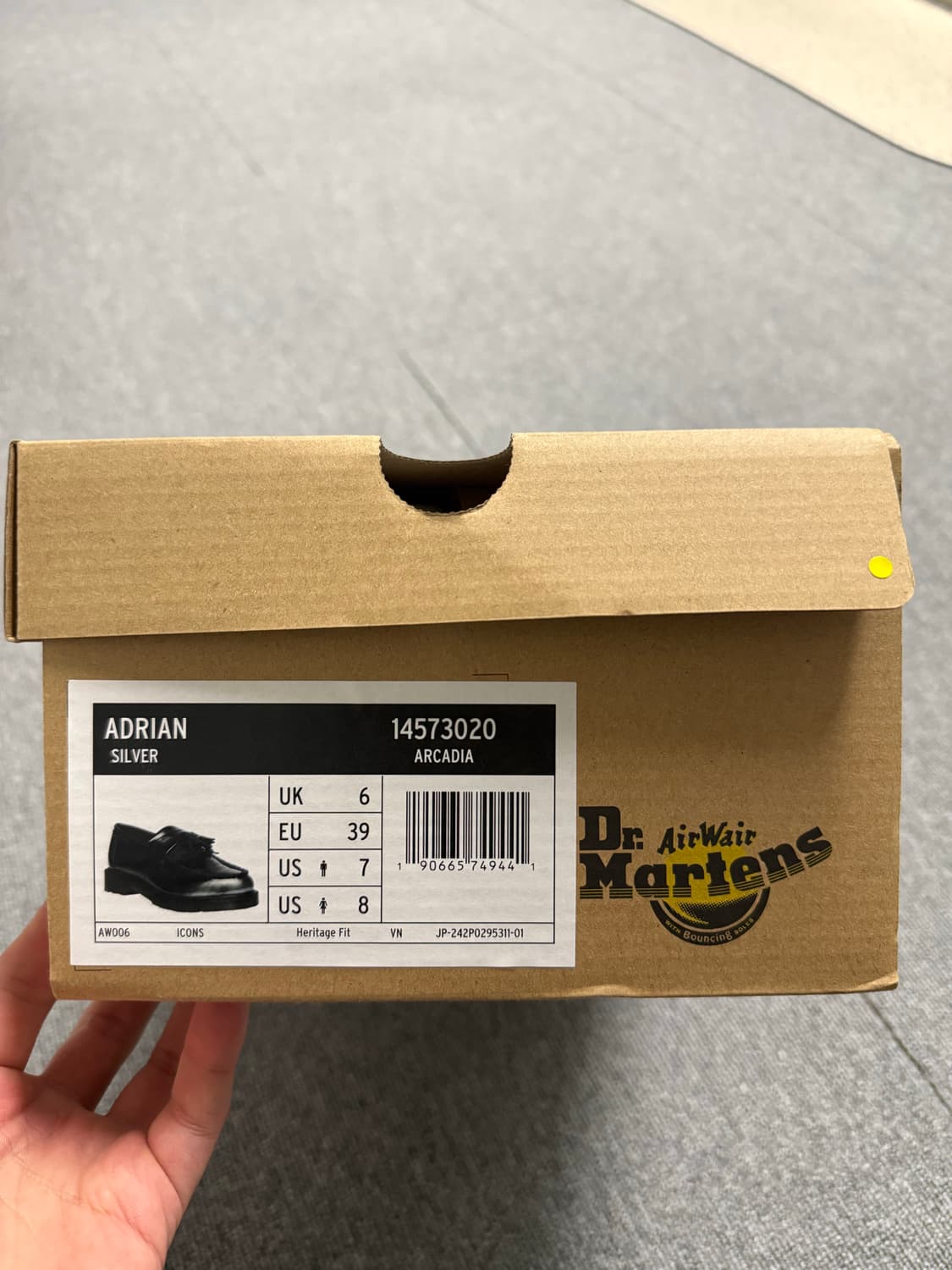 닥터마틴 아드리안 실버250 상품이미지6