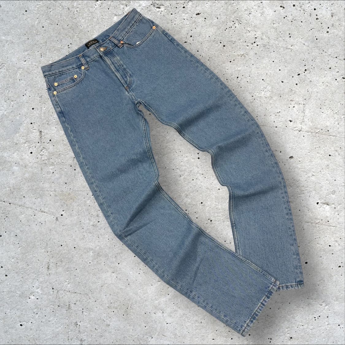 [30] A.P.C. 아페쎄 뉴스탠다드 생지 데님 팬츠 청바지 C476 상품이미지1