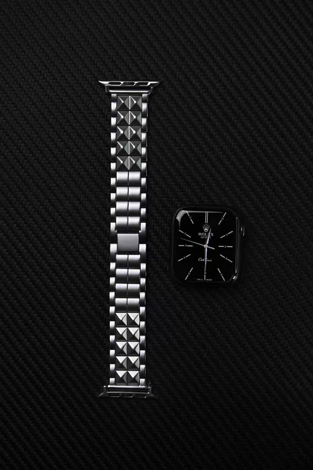 Oceanora 2026 신제품 디자인 애플워치용 메탈 밴드" 상품이미지8