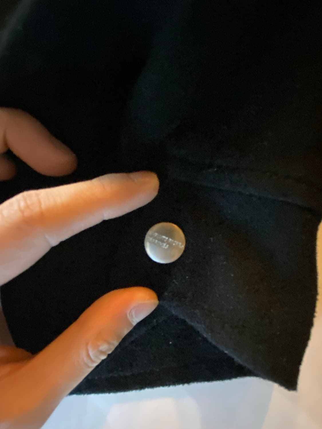 앙팡리쉬데프리메 램스킨 블루종 자켓 사이즈 xl 상품이미지4