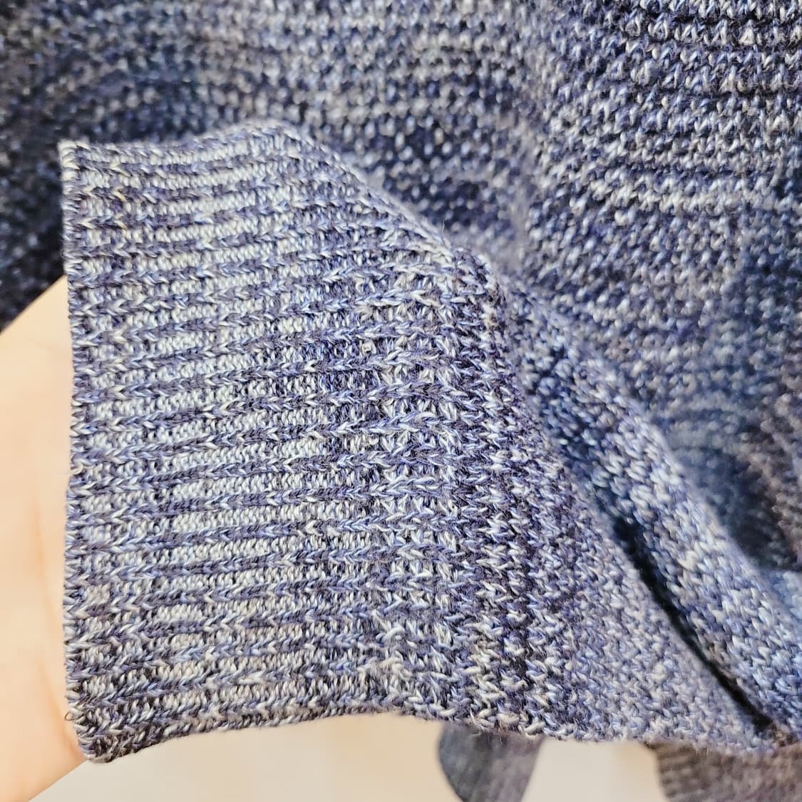 105) 시스템 옴므 배색 니트티  상품이미지7