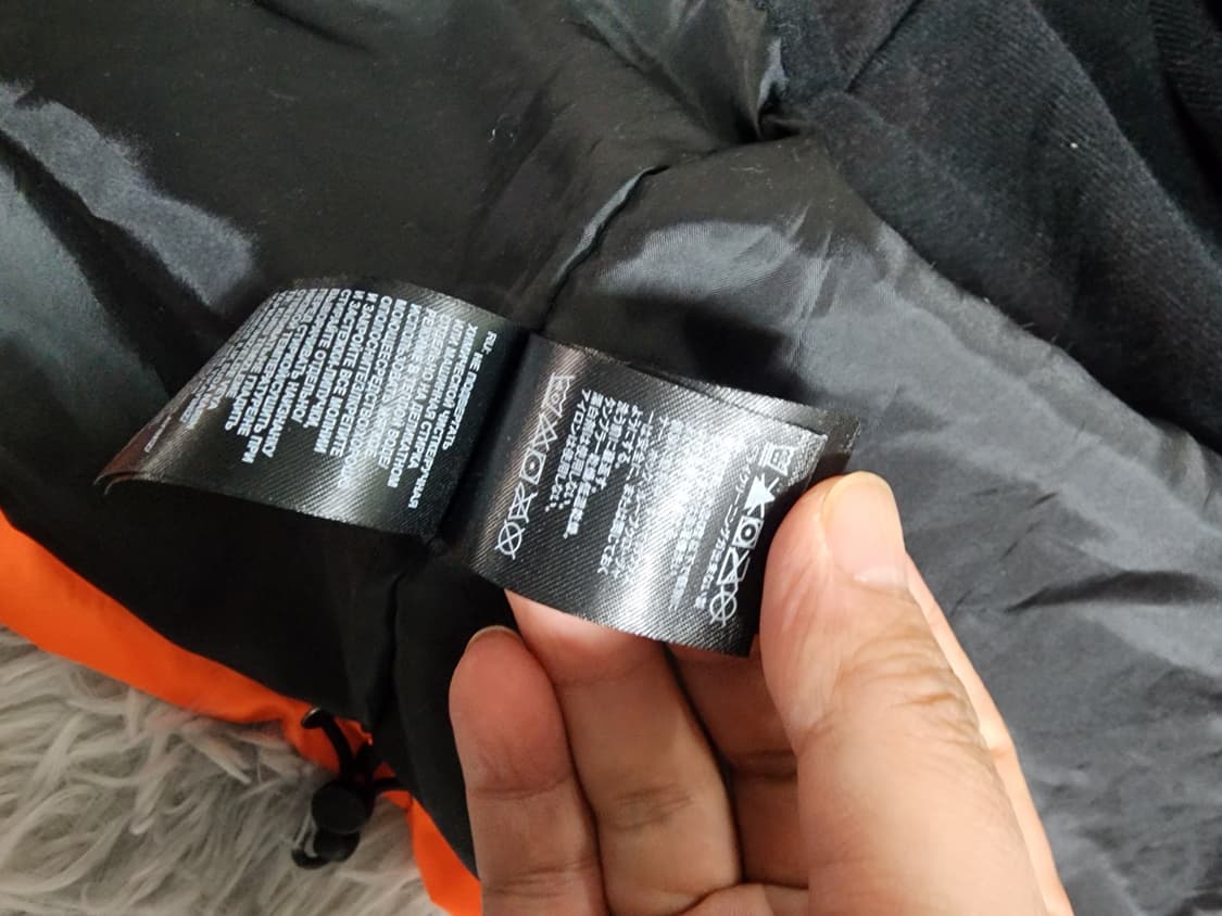 슈프림 x 노스페이스 오렌지 바람막이 상품이미지6