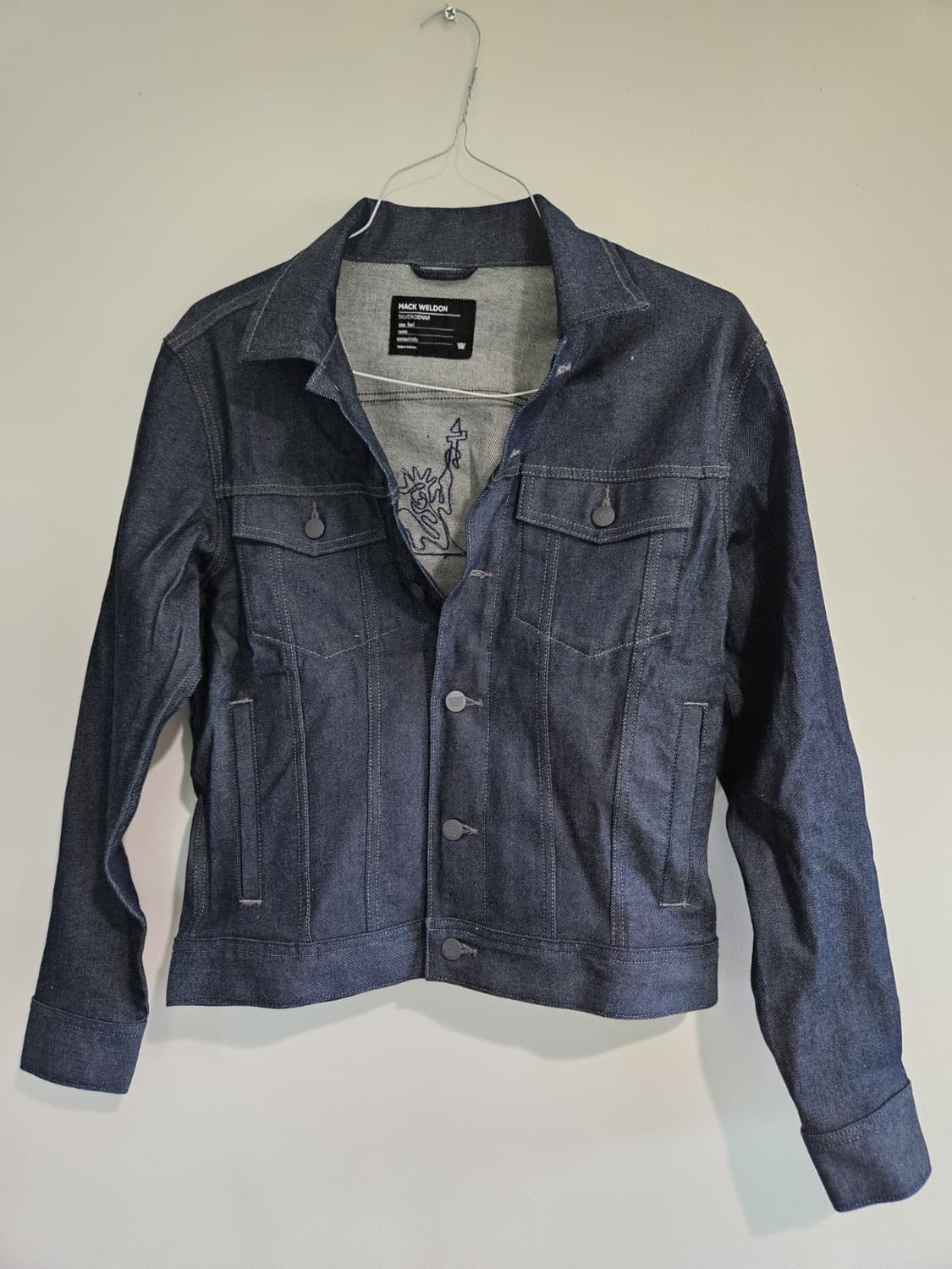 Mack Weldon 실버 데님자켓 상품이미지1