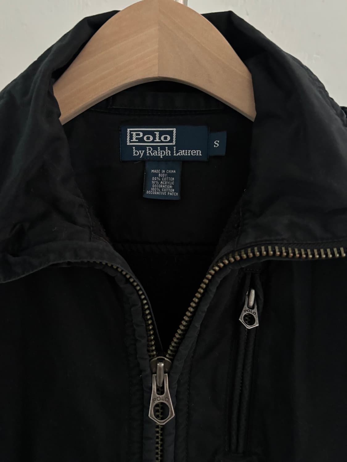 Polo 폴로 랄프로렌 RL 블랙 후드 자켓 상품이미지6