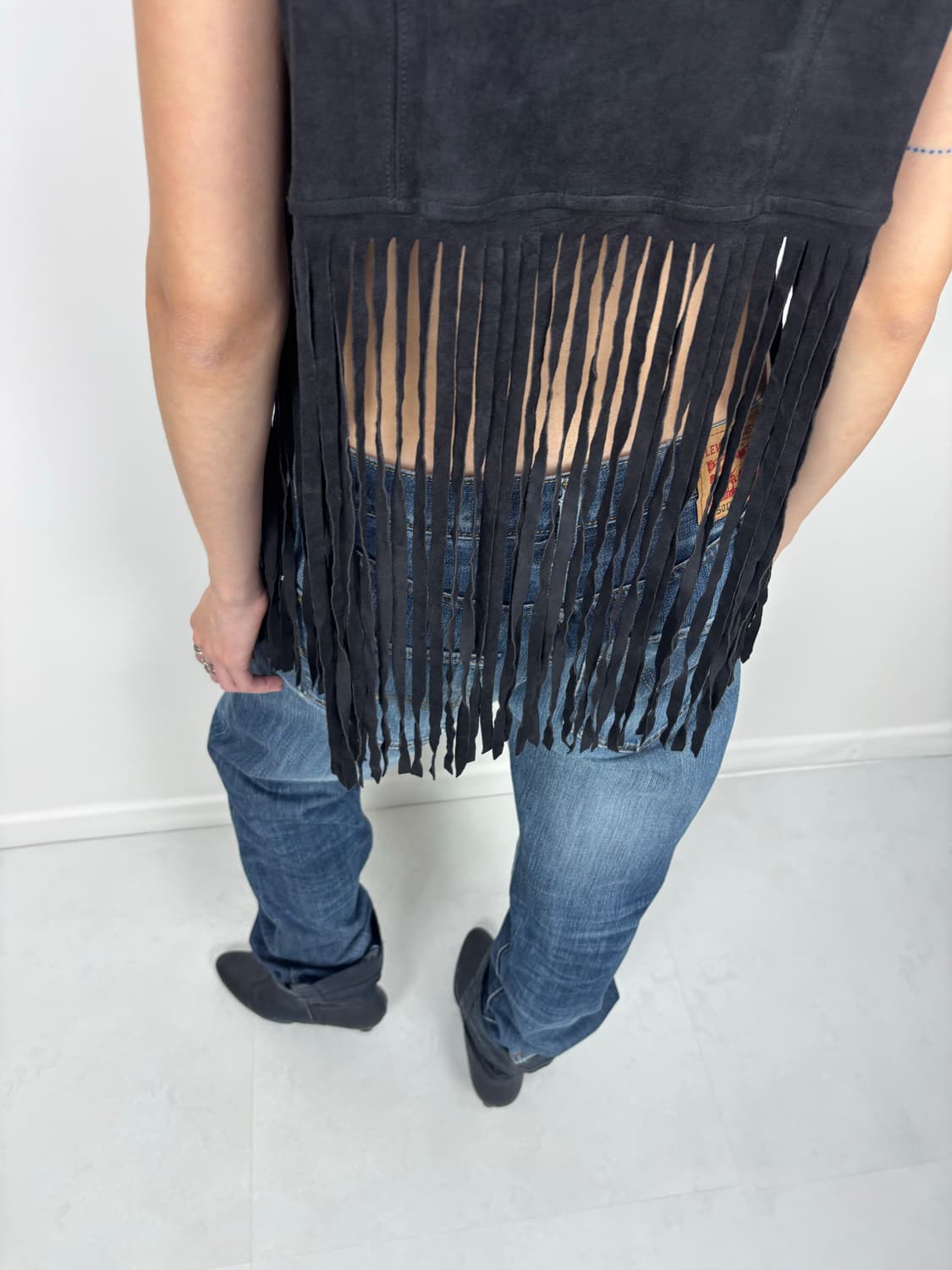 FRINGE SUEDE VEST 상품이미지7