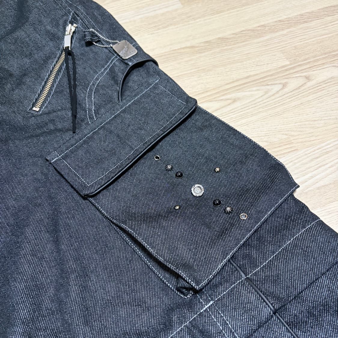 [RSSC×POG SERVICE] 리벳 카고 컨버터블 데님 상품이미지3