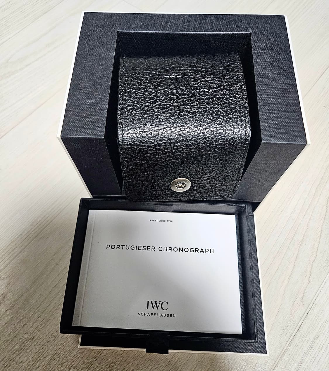 정품 IWC 시계 박스 책자 있는 버전 상품이미지1