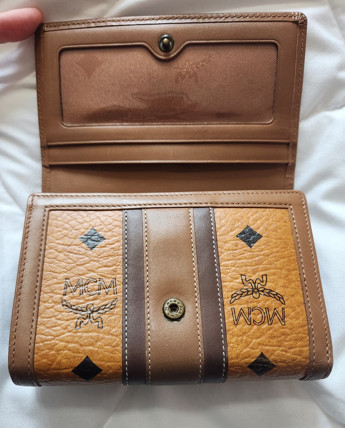 mcm 비세토스 레더 지갑 상품이미지7