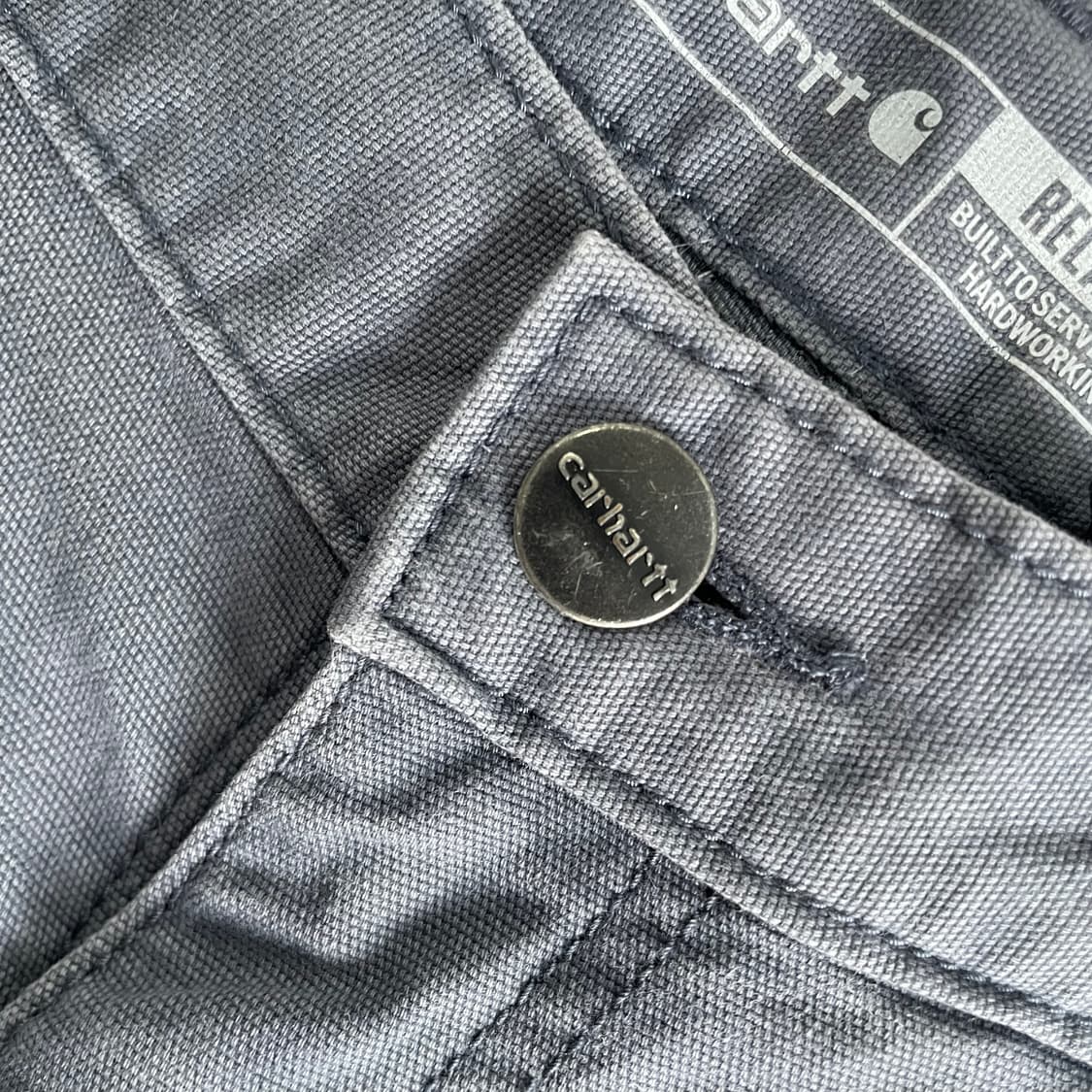 Carhatt  칼하트 워시드 그레이 워크 카고 하프팬츠 상품이미지7