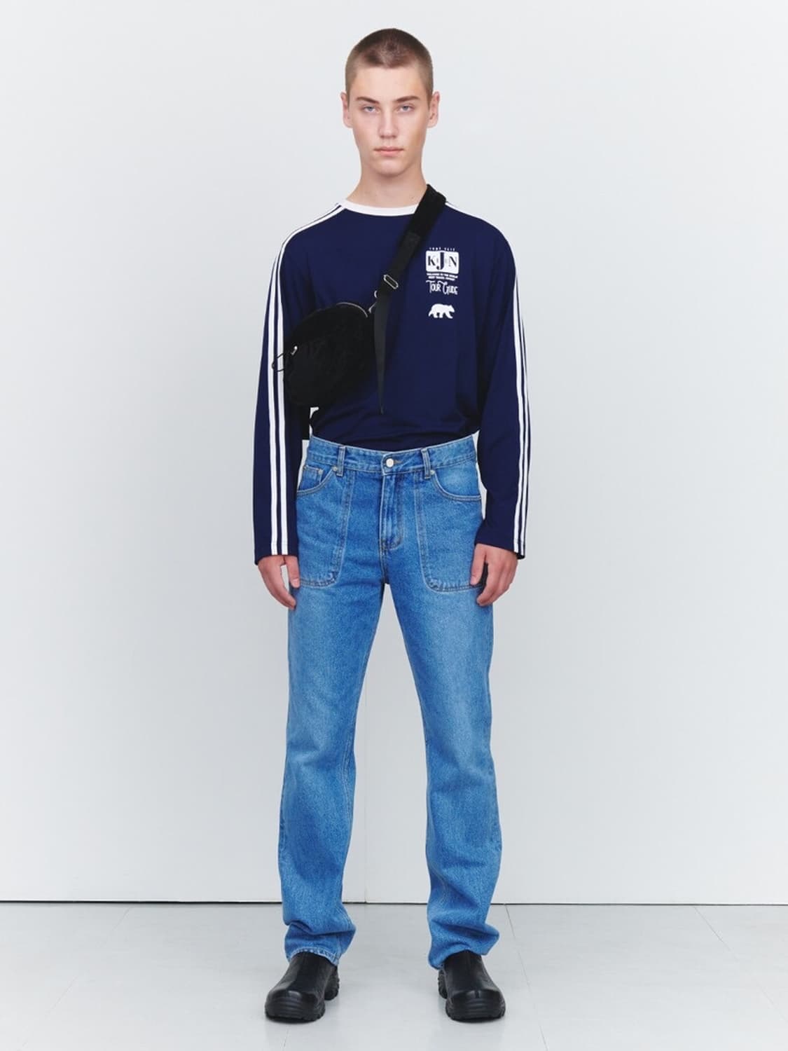 Kijun 기준 투어 가이드 풋볼 티셔츠 (미착용 새제품) 상품이미지5