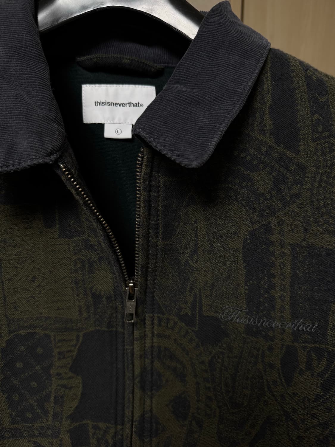 [L] 디스이즈네버댓 크레이지 워크 자켓 네이비 상품이미지2