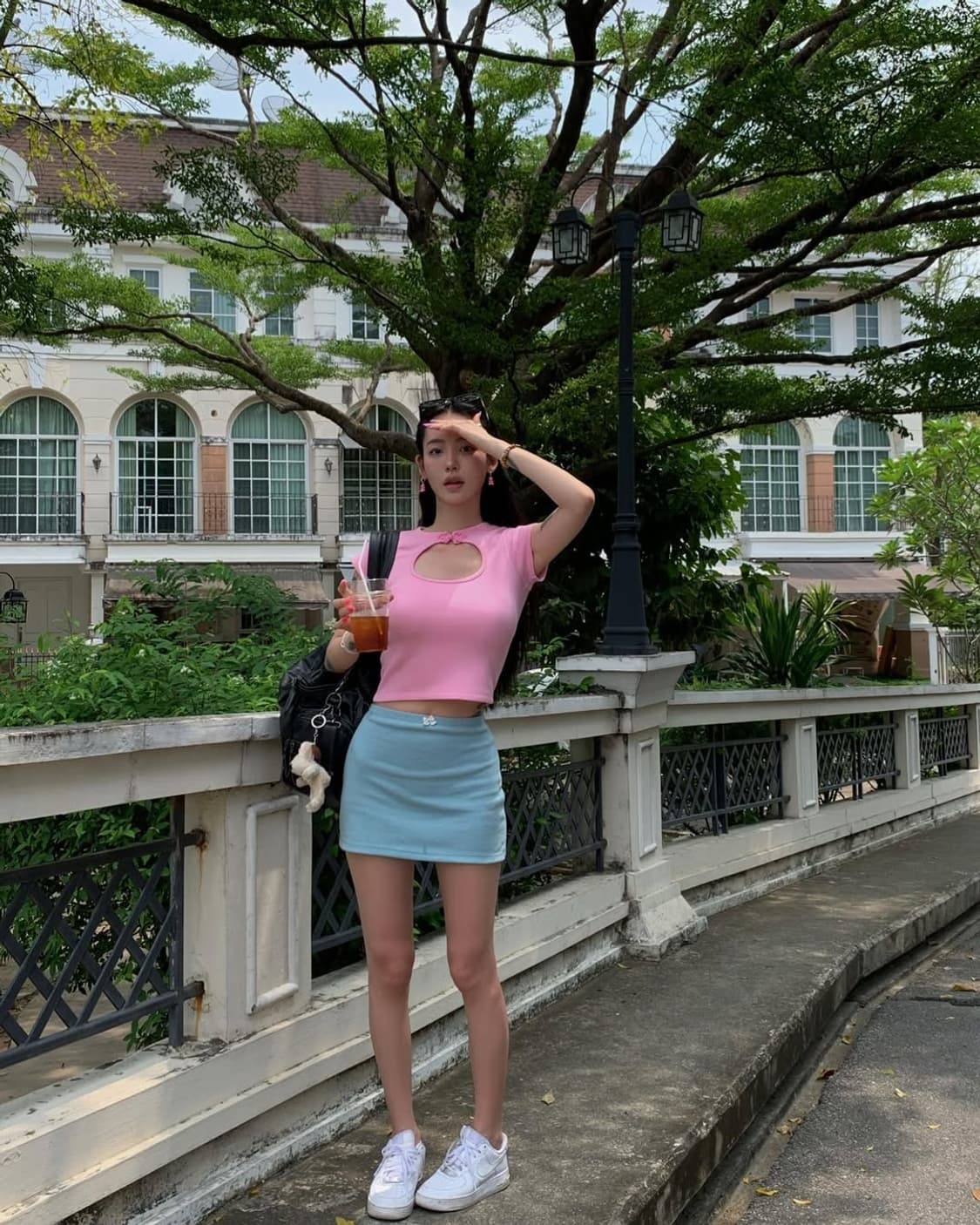 페일제이드 만다린 티셔츠 핑크 상품이미지8