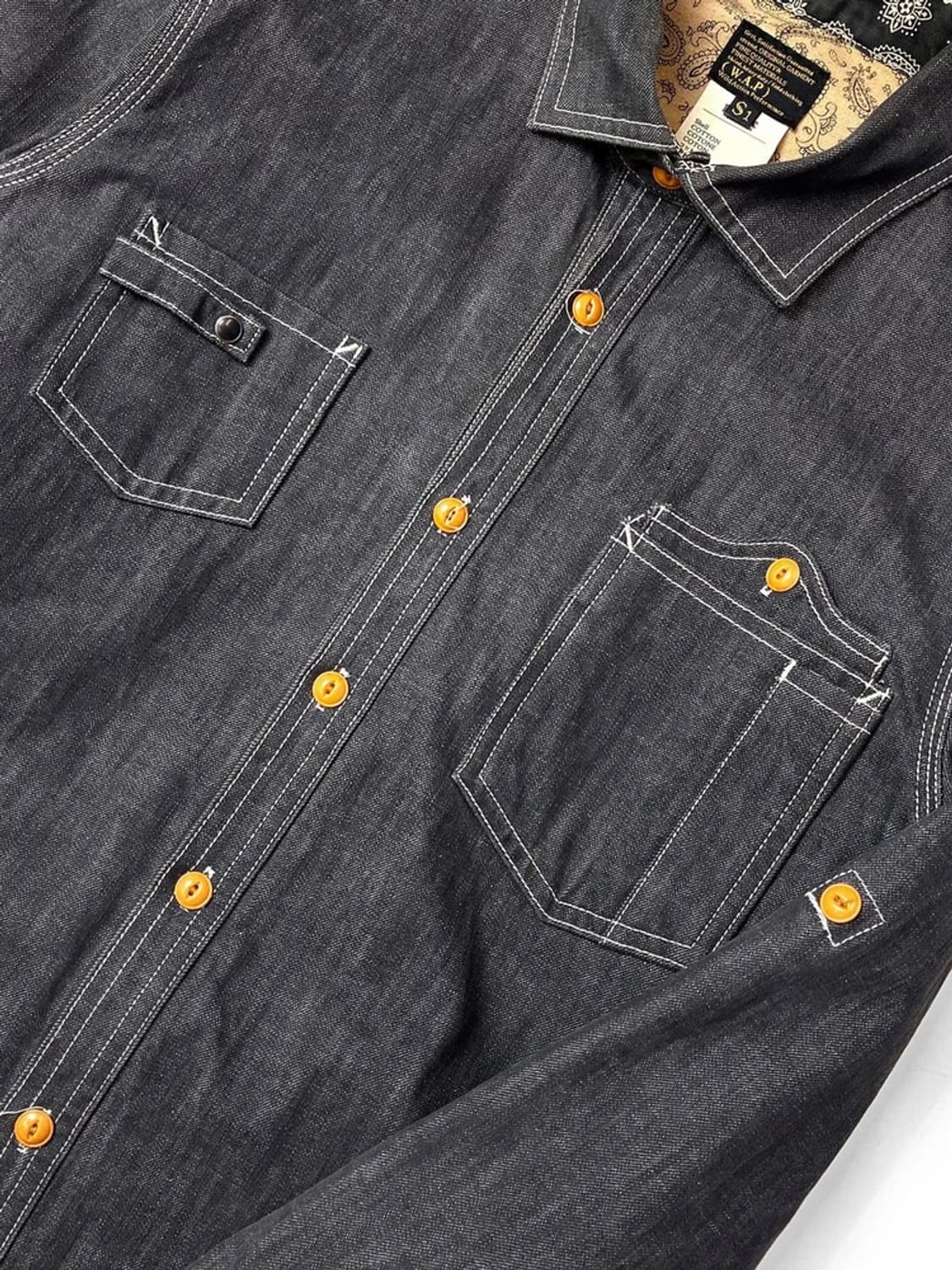 디아프바인 WAP 웨스턴 데님 셔츠 PN5398 상품이미지3