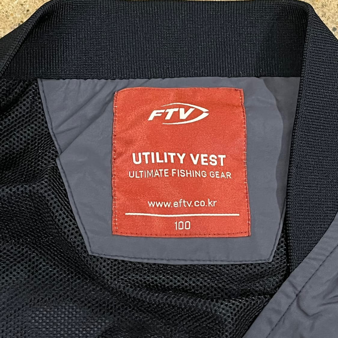 [정품/100] FTV 유틸리티 베스트 조끼 그레이 b17 상품이미지4