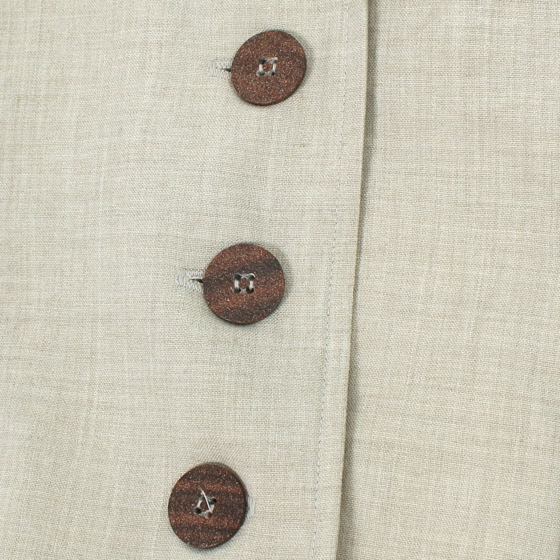 일본 빈티지 써머 울 반팔 자켓 롱 트임 스커트 셋업 상품이미지5