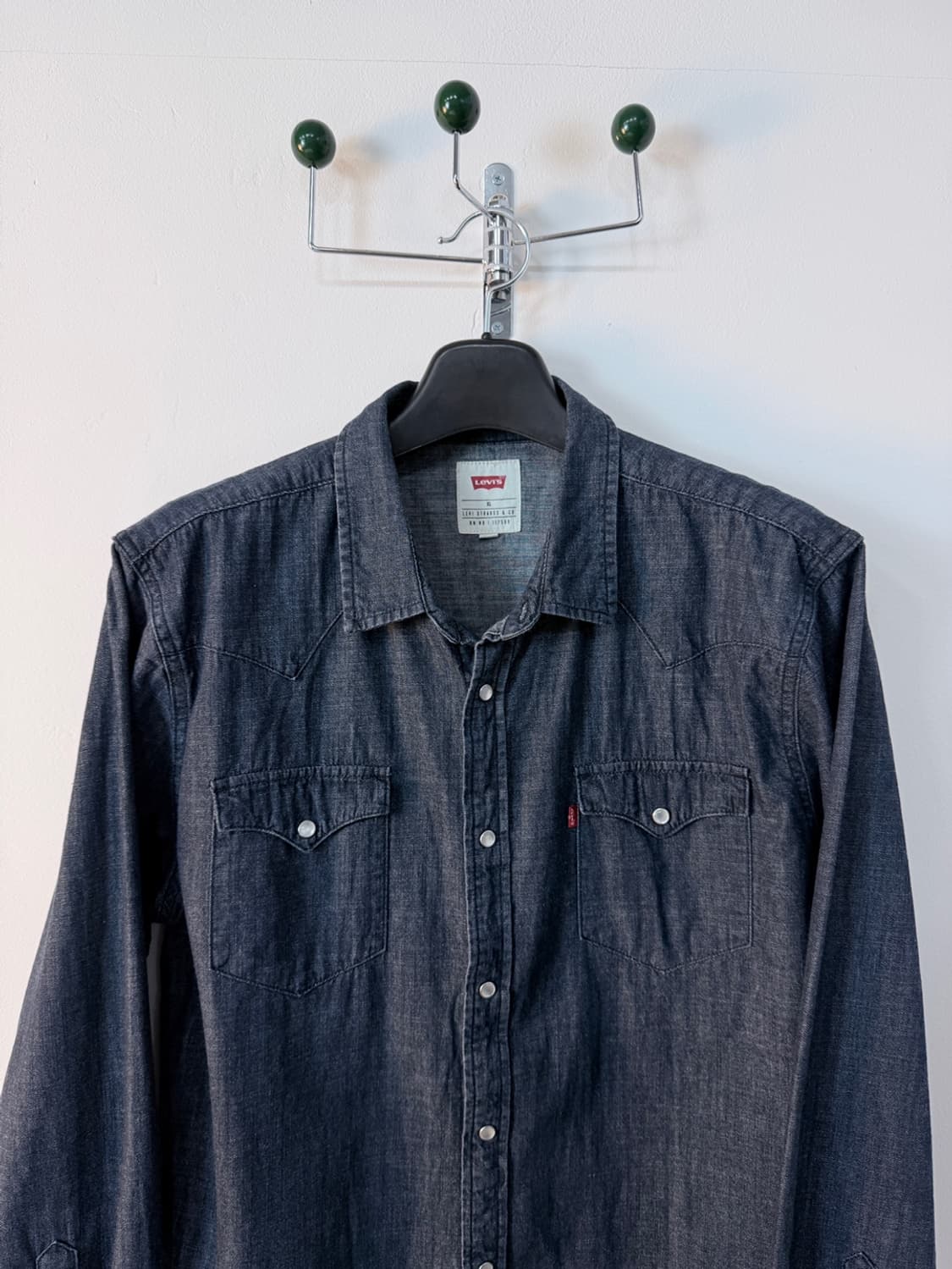 리바이스 웨스턴 데님 셔츠 상품이미지3